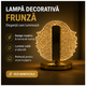 Lampa Decorativă Frunză - Iluminare Ambientală Elegantă