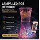 Lampă LED RGB de Birou Control Tactil USB Telecomandă Design Elegant