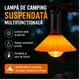 Lampă de Camping Suspendată Multifuncțională, Reîncărcabilă, Rezistentă la Apă