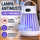Lampa Antimuste 2 in 1 Portabila Impermeabila Camping Alb