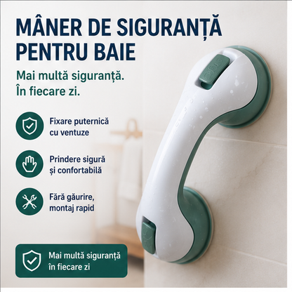 Maner de Siguranță pentru Baie - Raft Depozitare 3 Etaje