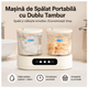 Mașină de Spălat Portabilă cu Dublu Tambur - 80 RON