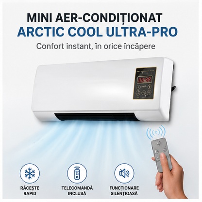 Mini Aer-Conditionat, Mini Cooler Arctic Cool Ultra-Pro, 2 Puteri, 10W, Alimentare USB, Alb Selling Depot