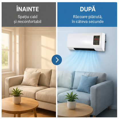 Mini Aer-Conditionat, Mini Cooler Arctic Cool Ultra-Pro, 2 Puteri, 10W, Alimentare USB, Alb Selling Depot