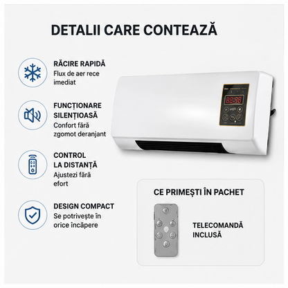 Mini Aer-Conditionat, Mini Cooler Arctic Cool Ultra-Pro, 2 Puteri, 10W, Alimentare USB, Alb Selling Depot