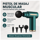 Pistol de Masaj Muscular cu Percuție pentru Țesut Profund