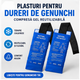 Plasturi pentru Dureri de Genunchi - Compresă Gel Reutilizabilă