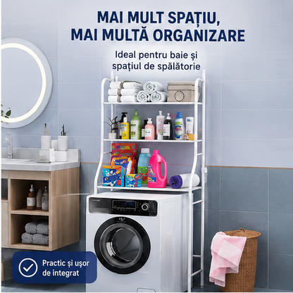 Raft Depozitare peste Toaleta/Masina de Spalat - 45 RON