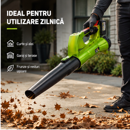 Suflanta de Frunze Electrica cu 2 Acumulatori 170W