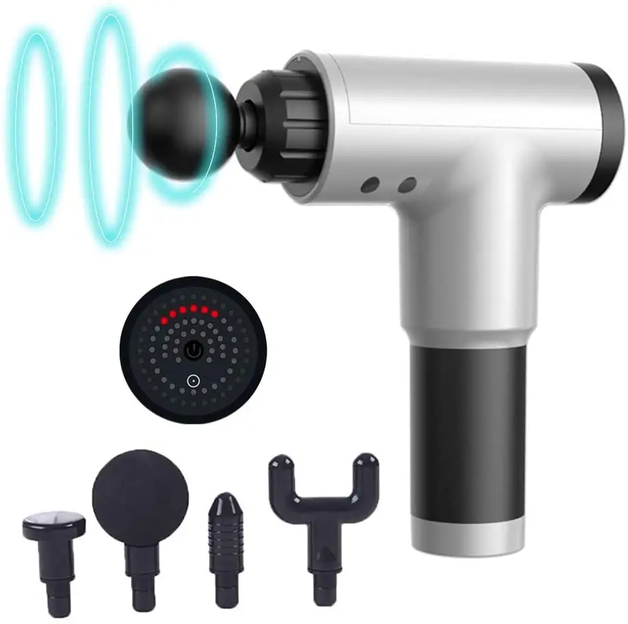Pistol Masaj Facial cu 6 Trepte și Încărcare USB