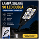 LAMPA 90 LED DUBLA