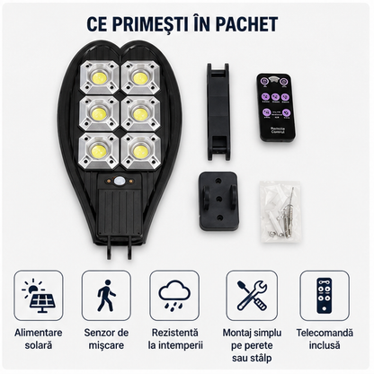 LAMPA 90 LED DUBLA