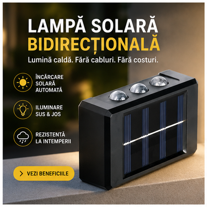 LAMPA BIDIRECTIONALA 6 LED