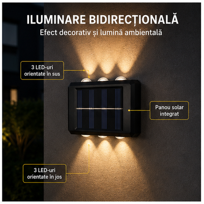 LAMPA BIDIRECTIONALA 6 LED
