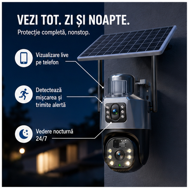CAMERA LENSO DUBLA M2