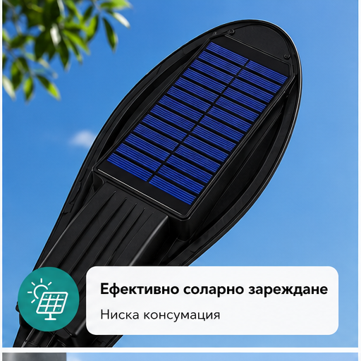 SET 2+1 LAMPA SOLARA 1200W