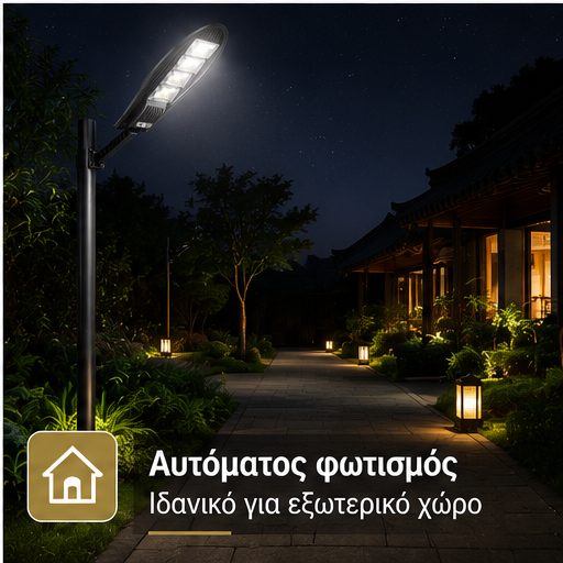 SET 2+1 LAMPA SOLARA 1200W