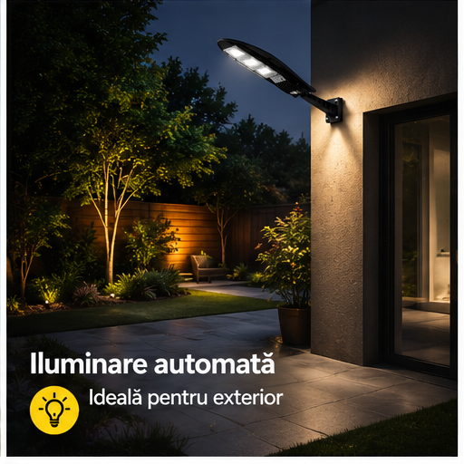 SET 2+1 LAMPA SOLARA 1200W