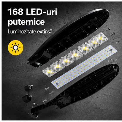 SET 2+1 LAMPA SOLARA 1200W