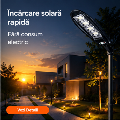 SET 2+1 LAMPA SOLARA 1200W