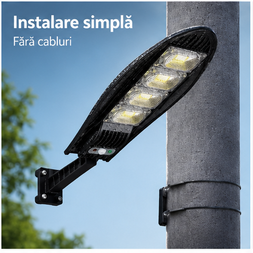 SET 2+1 LAMPA SOLARA 1200W