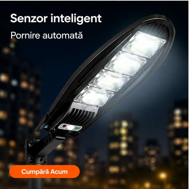 SET 2+1 LAMPA SOLARA 1200W