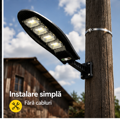 SET 2+1 LAMPA SOLARA 1200W