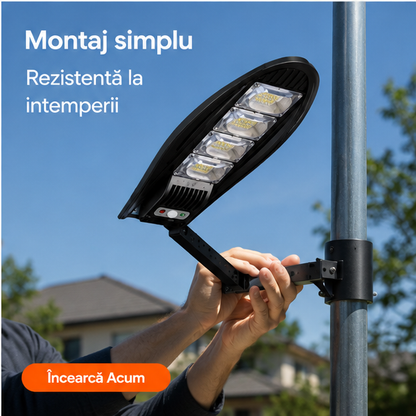 SET 2+1 LAMPA SOLARA 1200W