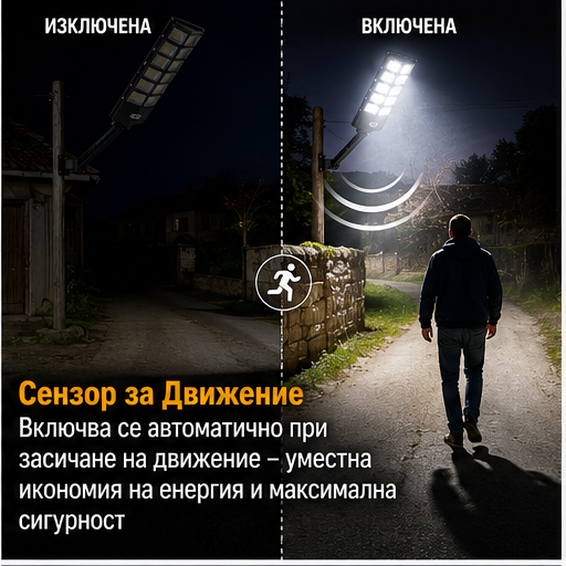 Lampa solară stradală 3000W  70 CM W789B-6