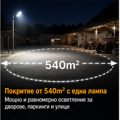 Lampa solară stradală 3000W  70 CM W789B-6