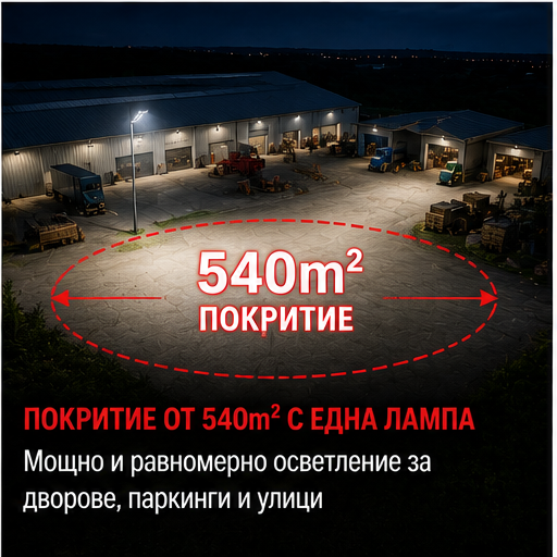 Lampa solară stradală 3000W  70 CM W789B-6