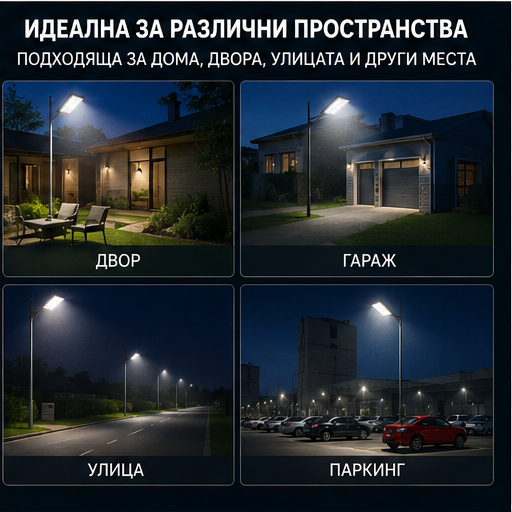 Lampa solară stradală 3000W  70 CM W789B-6