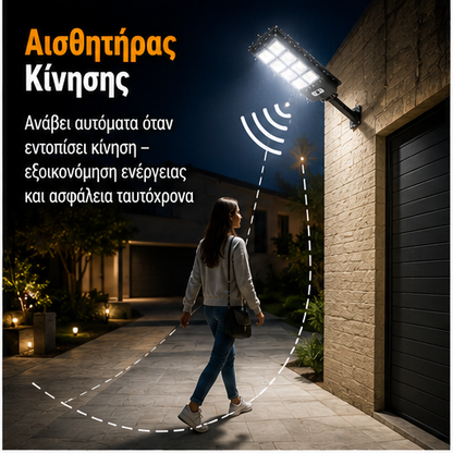 Lampa solară stradală 3000W  70 CM W789B-6