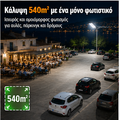 Lampa solară stradală 3000W  70 CM W789B-6