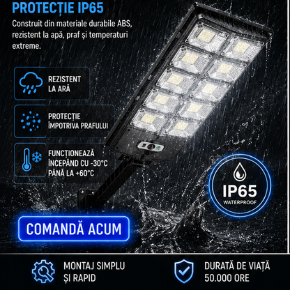 Lampa solară stradală 3000W  70 CM W789B-6