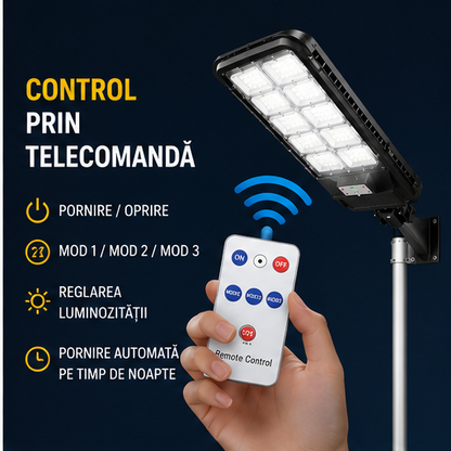 Lampa solară stradală 3000W  70 CM W789B-6