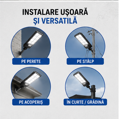 Lampa solară stradală 3000W  70 CM W789B-6