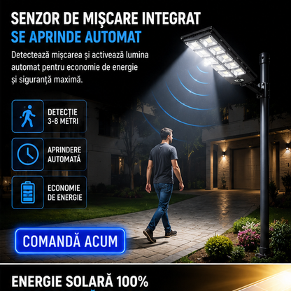 Lampa solară stradală 3000W  70 CM W789B-6