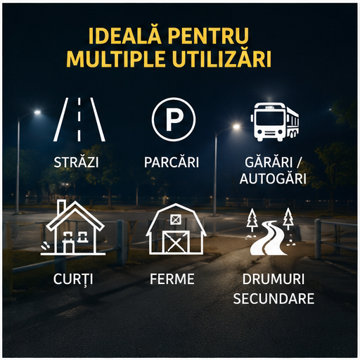 Lampa solară stradală 3000W  70 CM W789B-6
