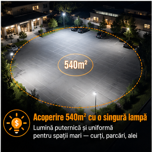 Lampa solară stradală 3000W  70 CM W789B-6