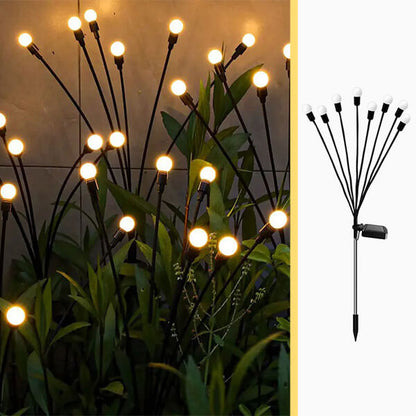 Lampa Solară cu 8 LED-uri - Decor Grădină