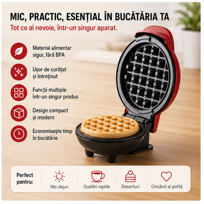 Mini Aparat de Facut Vafe/gofre