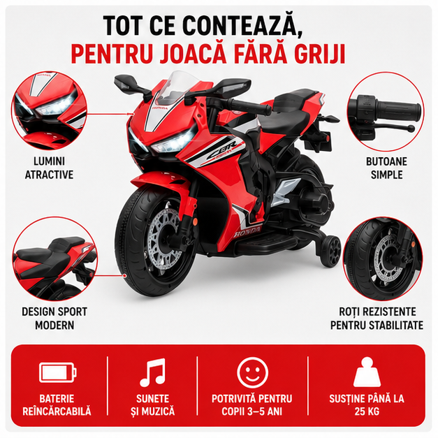 MOTOCICLETA ROSIE