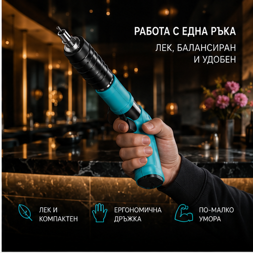 Pistol manual pentru fixarea cuielor + 100 CUIE CADOU