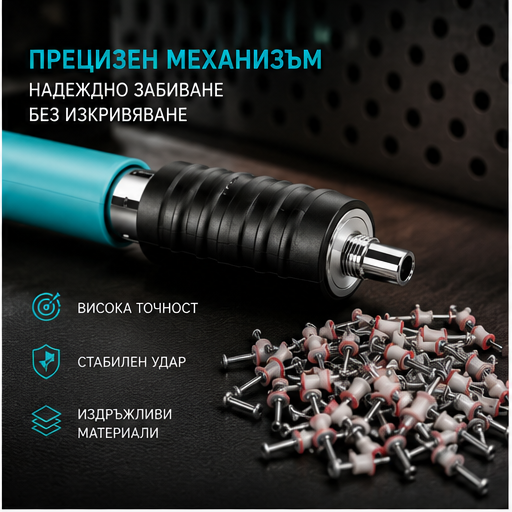 Pistol manual pentru fixarea cuielor + 100 CUIE CADOU