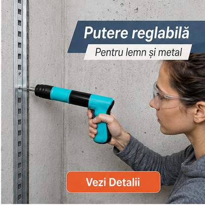 Pistol manual pentru fixarea cuielor + 100 CUIE CADOU