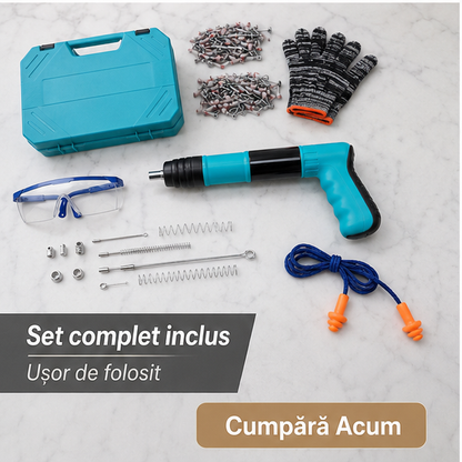 Pistol manual pentru fixarea cuielor + 100 CUIE CADOU