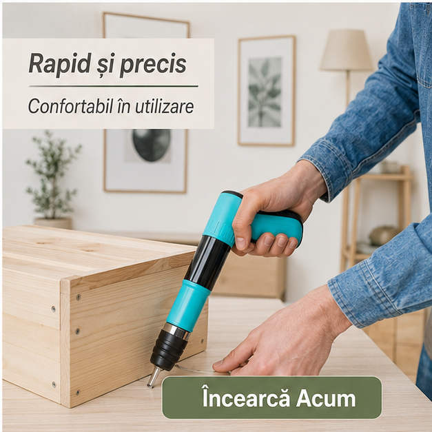 Pistol manual pentru fixarea cuielor + 100 CUIE CADOU