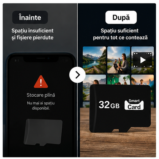 1 card de memorie 32 GB