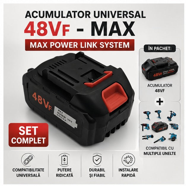 Acumulator Universal PENDAN 48VF - MAX POWER LINK SYSTEM